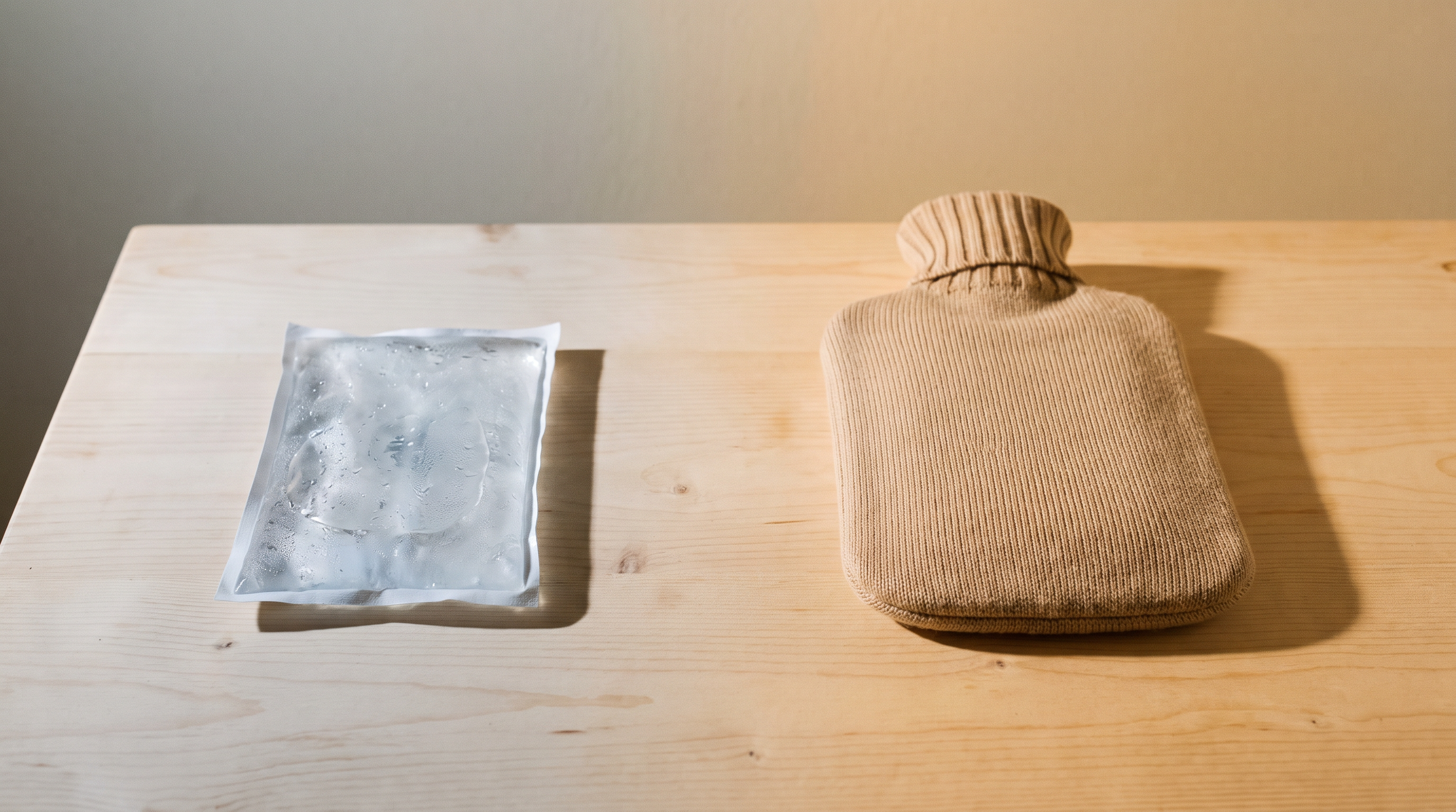 Heat or Ice for a Stiff Neck?